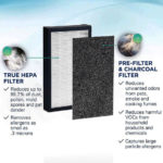 Air Purifier FLT4100 HEPA Replacement Filter E for GermGuardian AC4100, AC4150BL, AC4150PCA