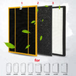Portable Air Purifier Replacement Hepa Carbon Filter Media for Philips