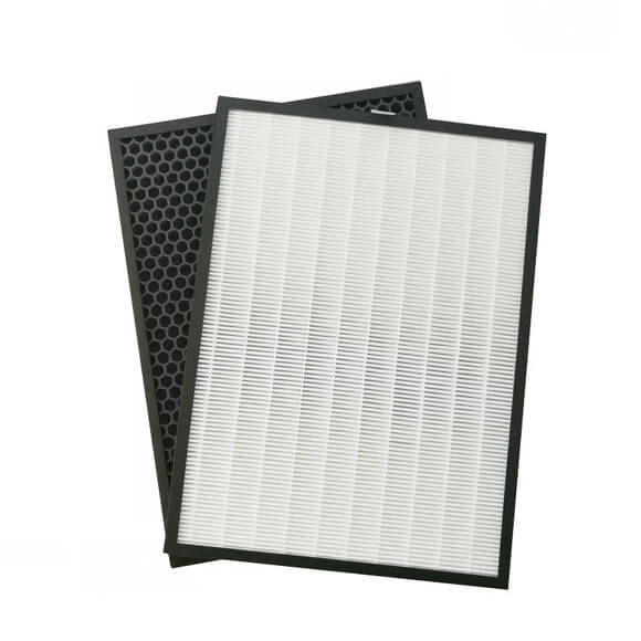 Mini Pleat Carbon Hepa Air Filter Replacement for Sharp Purifier FPFM40LB, FP-F40L, FZ-40STS